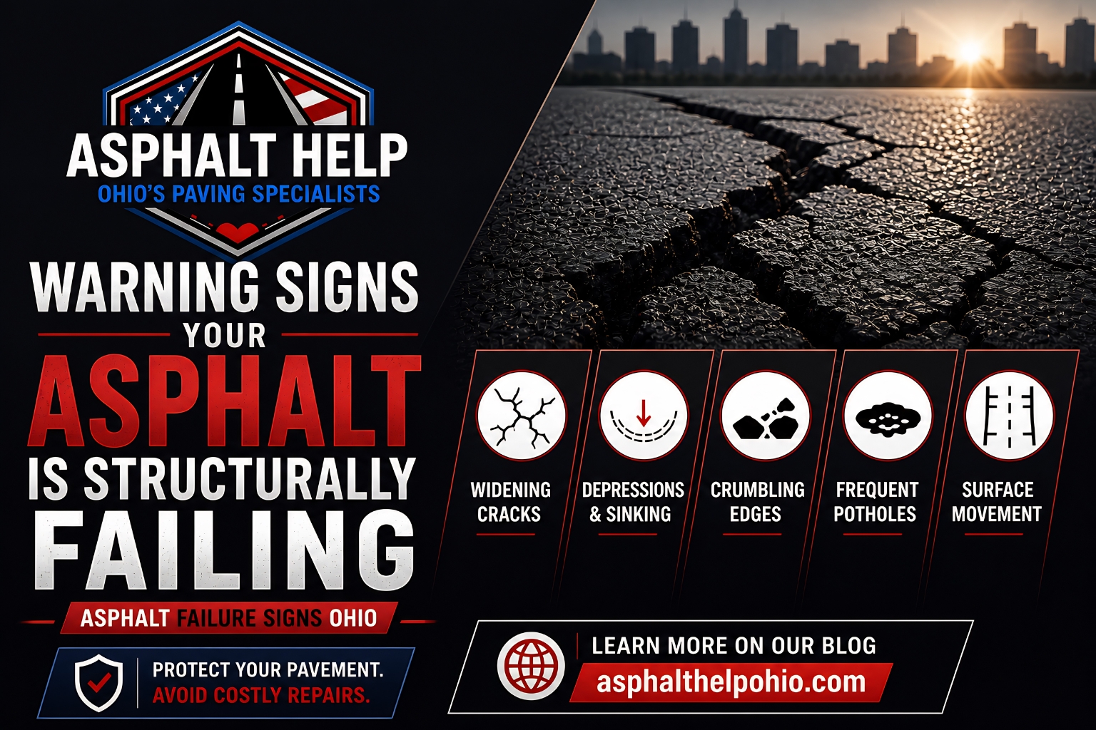 Warning Signs Your Asphalt Is Structurally Failing