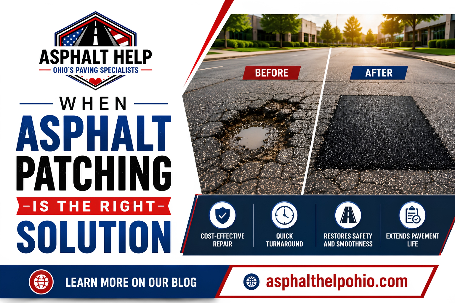 When Asphalt Patching Is the Right Solution
