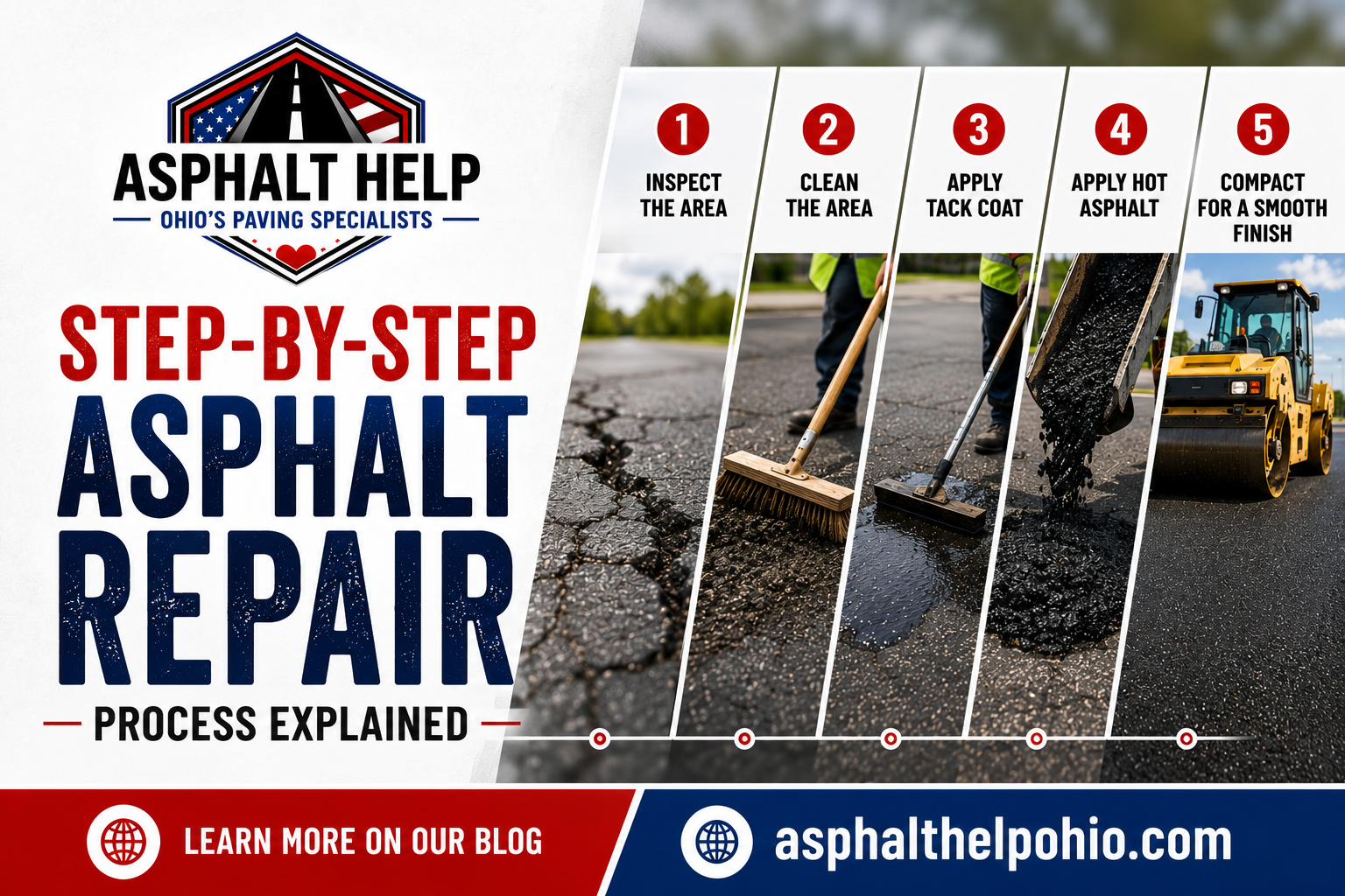 Step-by-Step Asphalt Repair Process Explained