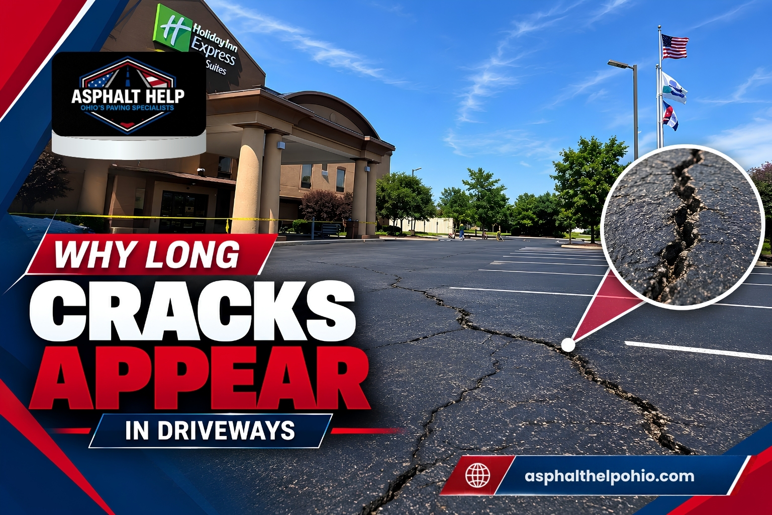 Why Long Cracks Appear in Driveways